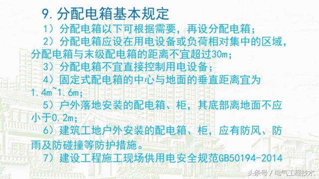 我在1級、2級和3級配電箱有什么樣的設備？如何配置它？你早就應該知道了。