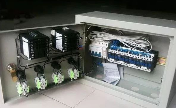 配電箱在技術要求中:如何定義左門或右門?圖紙示例